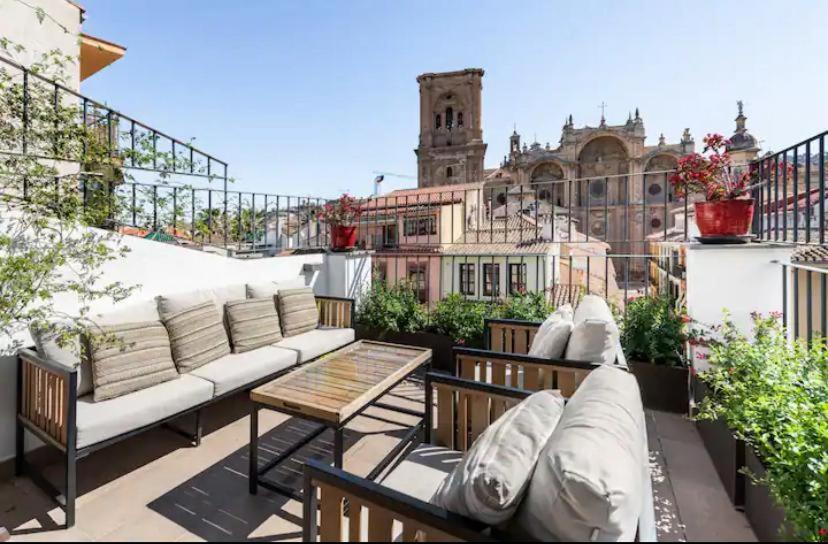 Apartamento El Palomar de la Catedral Atico espectacular Granada Exterior foto
